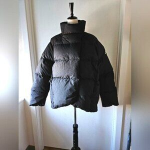 NWOT Adidas Big Baffle Down Puffer Jacket Black Women's XL